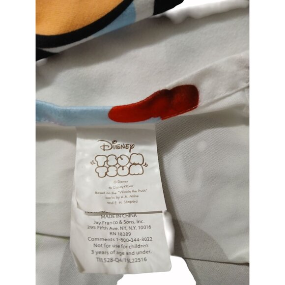 Disney Tsum Tsum Twin Flat Sheet Mickey Aliens Frozen Eeyore Jay Franco Fabric - Picture 6 of 13